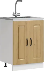 Izlietnes skapis VidaXL Kalmar ozols artisan 60×46×81,5 cm