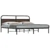 Каркас кровати VidaXL 3318656 дуб 187x207 см Photo 2
