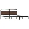 Каркас кровати VidaXL 3318656 дуб 187x207 см Photo 3