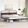 Каркас кровати VidaXL 3318656 дуб 187x207 см Photo 4