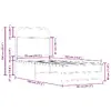 Каркас кровати VidaXL 4100366 Photo 9