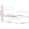 Каркас кровати VidaXL 4100491 Photo 9