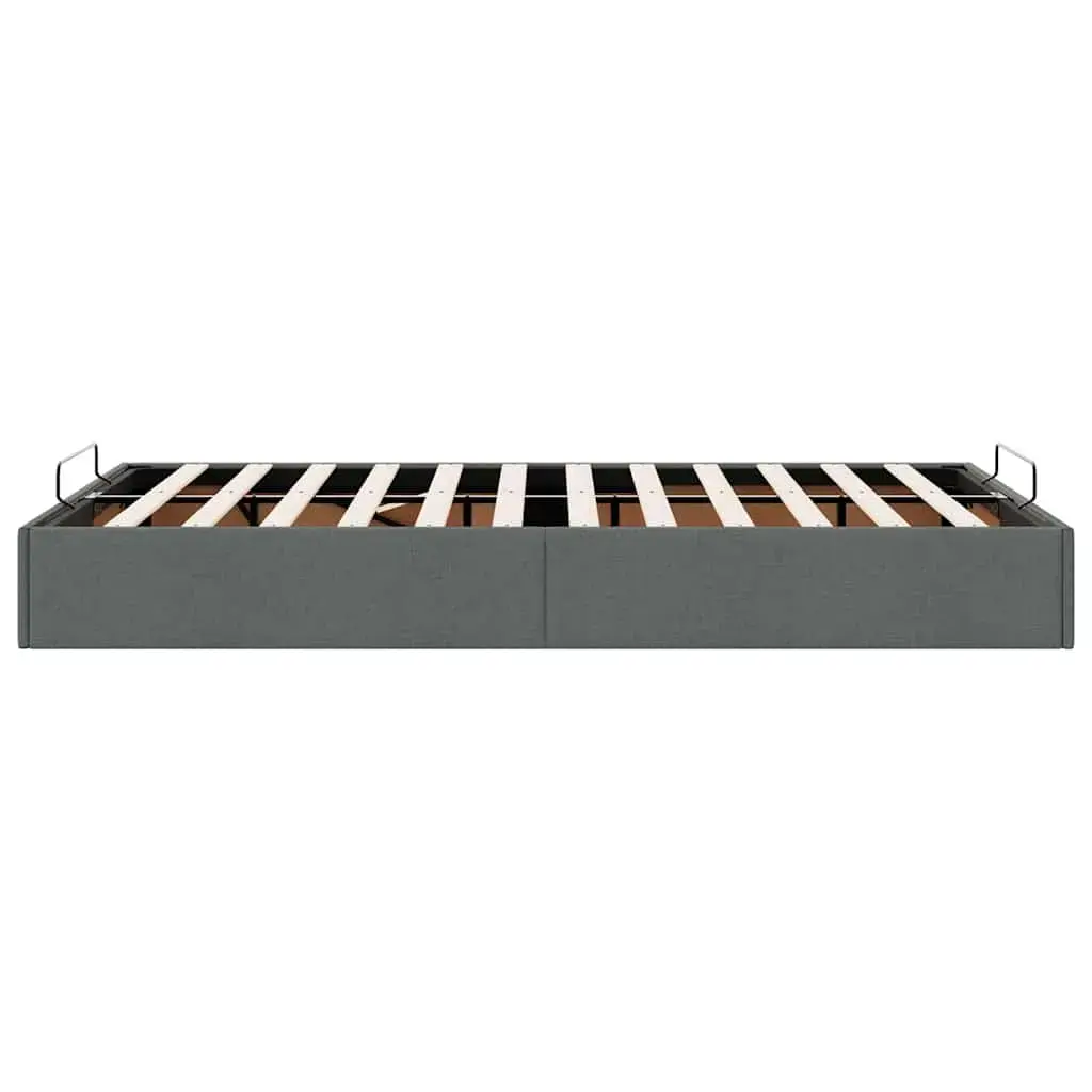 VidaXL gultas rāmis 3310876 — 140×193 cm, pelēks Photo 7