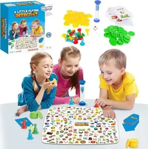 Board Game Woopie 2-in-1: Little Detective and Ludo (Chińczyk) by Woopie