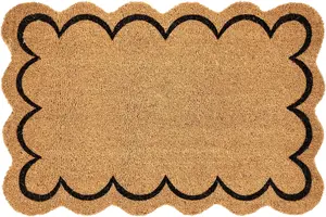 Doormat Beliani HOLON 60 x 90 cm, coconut fibre entrance mat