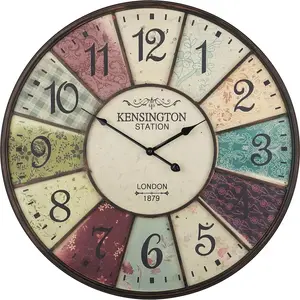 Wall clock Beliani BOSWIL 59 cm multicolour