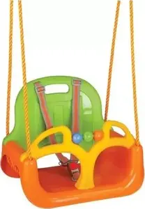Swing 3-in-1 children's swing Woopie Swing 3w1 Pomarańczowa - convertible seat options, indoor/outdoor use