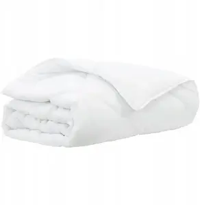 Duvet and Blanket Set VidaXL 240 x 220 cm White Microfiber