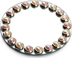 affek design ELIA PINK decorative stand / coaster diameter 15 cm height 1 cm