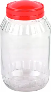 Stikla uzglabāšanas burka ar rokturi Cookini 3,1 l, 15 x 26,5 cm