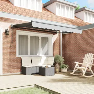 Folding Canopy Tent VidaXL 3.5 x 2 m Metal frame