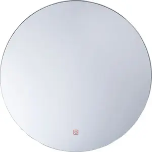 Wall LED Mirror Shumee CALLAC 60 cm silver