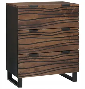 Комод VidaXL 60×33,5×75 см из массива мангового дерева