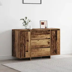 Шкаф VidaXL Stary Drewno 120x41x75 см, корпус из ДСП для хранения