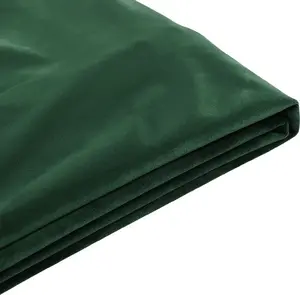 Сменный чехол для изголовья кровати Beliani FITOU 180 x 200 см тёмно-зелёный