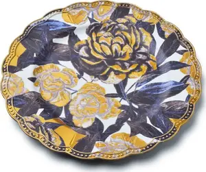 Galda piederumi Mondex BLANCHE FESTIVE Podtalerz Art. Dekoracy dekoratīvais plate