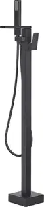 Freestanding bathtub faucet Beliani Boyoma black (model 229584)