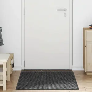 Коврик-полотер VidaXL 80 x 120 см, антрацит — придверный коврик