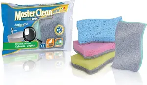 Cellulose non-scratching scrubber pads Arix Master Clean 2 pcs