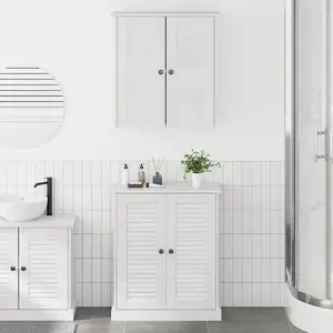 Набор мебели для ванной VidaXL 2 шт. Коричневый 67,5 x 34 x 80 см