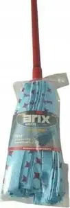Швабра с ручкой Arix Texil Capa W0235 — текстильная сменная насадка, удлинённая ручка
