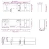 Kitchen/dining storage cabinet VidaXL 3314844 Photo 7