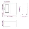 Kitchen/dining storage cabinet VidaXL 854322 Photo 13