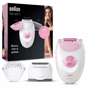 Braun Silk-épil 3 3270 20 пинцеты Белый, Розовый