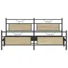 Каркас кровати VidaXL 3325101 дуб 207×207 см Photo 5