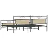 Каркас кровати VidaXL 3325101 дуб 207×207 см Photo 7