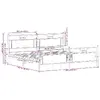 Каркас кровати VidaXL 3325101 дуб 207×207 см Photo 10