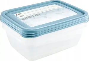 Food storage containers set Lumarko Mia Magic Ice 3 × 1.25 L