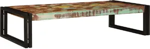 Vannas istabas plaukts VidaXL 100 x 50 x 23 cm Mango koks un dzelzs