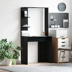 Rakstāmgalds VidaXL modelis 869339 melns 78.5 cm x 37 cm