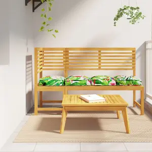 Cushion set VidaXL Tropical Jungle polyester 40 x 40 x 8 cm (4 pcs)