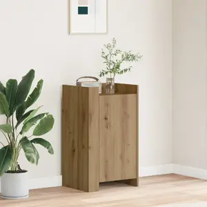 Шкаф VidaXL модель 869175, инженерный дуб, размеры 45×35×75 см