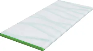 Mattress Protector Pads VidaXL 100 x 200 cm White and Green