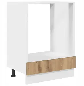 Кухонный шкаф для духовки VidaXL Artisan Oak 60x46x81,5 см