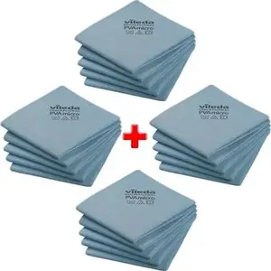 Microfibre PVA Mop Cloth set VILEDA Zes000026 — blue micro PVA cleaning cloths