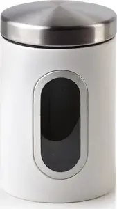 Food storage container Cookini SAMUEL Ø9.5×H14.5 cm, white