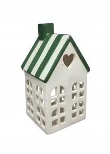 Lantern Lumarko HYTTE Domek 8.8×8.5×17.2 cm — decorative lampion