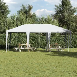 Party Tent VidaXL 6×4 m White PE — VidaXL 42003429