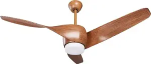 Griestu ventilators Beliani PARIA, brūna apdare, modelis 393795 Bel