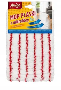 Politan Gosia replacement microfiber pad for flat mop model 8814, washable reusable