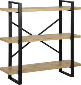 Стеллаж Beliani TIMBER 3 полки, светлое дерево