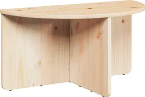 Журнальные столики VidaXL 2 шт. 79 x 39,5 x 40 см — прямоугольные низкие столы с деревянной поверхностью