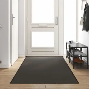 Doormat VidaXL anthracite/black polypropylene 350 x 120 x 0.9 cm