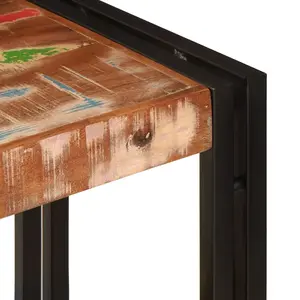 Konsoles galds VidaXL modelis 4104741, no masīvkoka, 160 x 33 x 75 cm