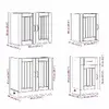 Kitchen/dining storage cabinet VidaXL 3314780 Photo 9