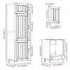 Kitchen/dining storage cabinet VidaXL 3314780 Photo 10